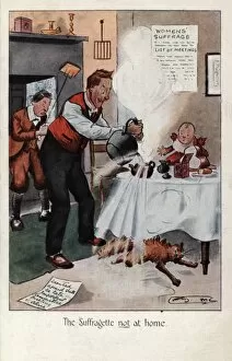 Accusation Gallery: Suffragette Not at Home
