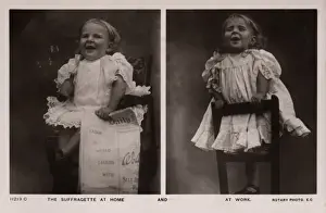 Rallying Prints: Suffragette At Home / At Work