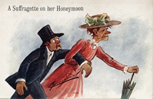 Suffragette on Her Honeymoon Suffragette on Her Honeymoon