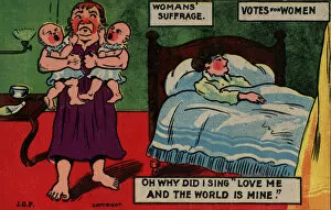 Thinks Gallery: Suffragette Husband Minds Babies