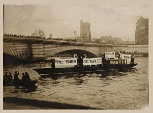 Suffragette Hyde Park Demonstration 1908