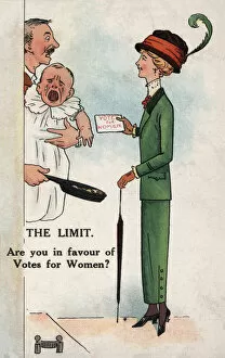 Thinks Gallery: Suffragette The Limit Votes for Women