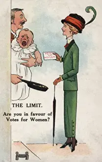 Favour Prints: Suffragette The Limit Votes for Women