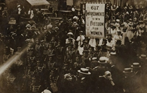 Suffragette March Demonstration June 18 1910 Suffragette March Demonstration June 18 1910