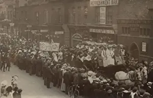 Presented Prints: Suffragette March to Hyde Park 1908