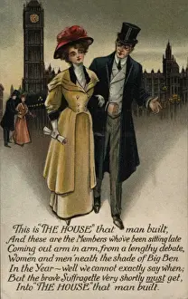 Glimpse Prints: Suffragette as a Member of Parliament