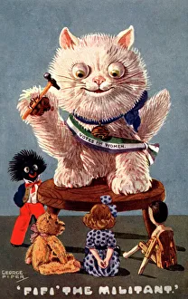 Sash Collection: Suffragette Militant Cat Fifi