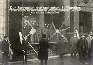 Images Dated 17th May 2016: Suffragette Militants Smashed Windows