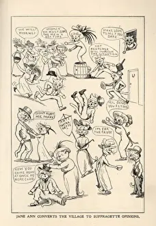 Violent Prints: Suffragette Opinions Campaign Cats