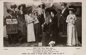 Freedom Prints: Suffragette Play How the Vote was Won