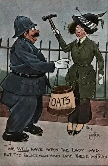 Offers Gallery: Suffragette Policeman Hammer Oats