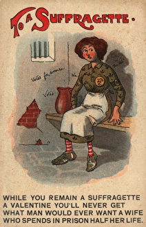 Suffragette in prison Votes for Women Suffragette in prison Votes for Women