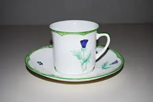 Suffragette Scottish W. S. P. U Cup & Saucer