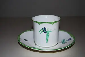 Delicate Prints: Suffragette Scottish W. S. P. U Cup & Saucer