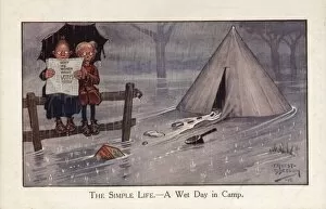 Suffragette, Simple Life - Wet day in Camp