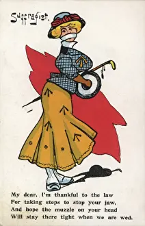 Arrows Prints: Suffragette, Suffragist Muzzle