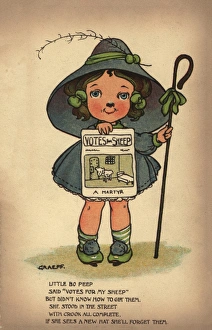 Suffragette Votes for Sheep Martyr Suffragette Votes for Sheep Martyr