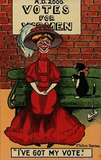 Suffragette Votes For Women AD2000