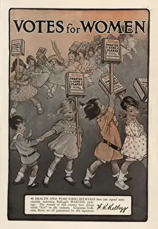Suffragette Votes for Women Kellogs Advert