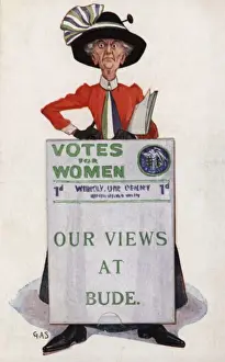 Bude Prints: Suffragette Votes for Women Views