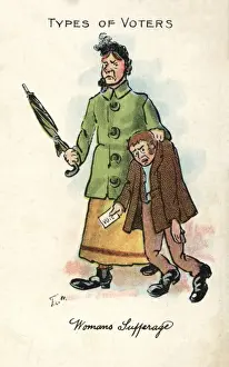 Suffering Prints: Suffragette Votes for Womens Sufferage