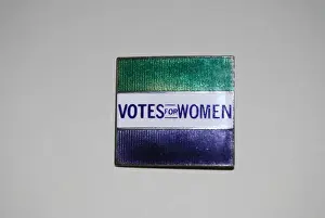 Suffragette W. S. P. U Badge