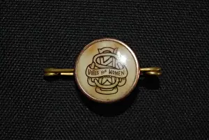 Suffragette W. S. P. U Badge