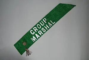 Measures Prints: Suffragette W. S. P. U Group Marshall Sash