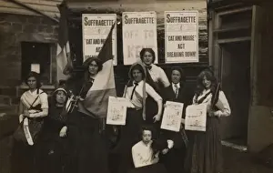 Splendid Prints: Suffragette W. S. P. U Holiday Campaign Kent
