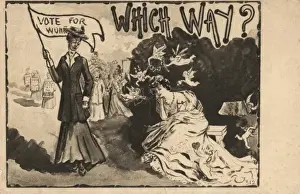 Suffragette Which Way? Votes or Love?