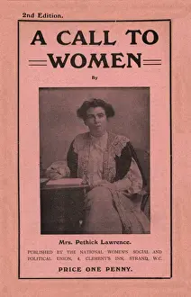 Wspu Prints: Suffragette A Call to Women W. S. P. U