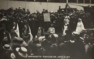 Suffragette Womens Coronation Procession June 17, 1911