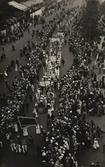 Suffragette Womens Coronation Procession June 17, 1911