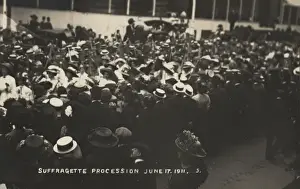 Suffragette Womens Coronation Procession June 17, 1911