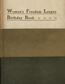 Sales Prints: Suffragette Womens Freedom League Birthday Book