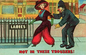 Images Dated 11th November 2011: Suffragette - Womens Rights - Bloomerism