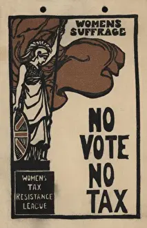 Atelier Prints: Suffragette Womens Tax Resistance League