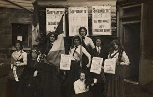 Ways Gallery: Suffragette W.S.P.U Holiday Campaign Kent
