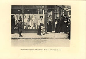 Suffragette W.S.P.U Shop Kensington