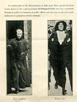 Arrests Prints: Suffragettes