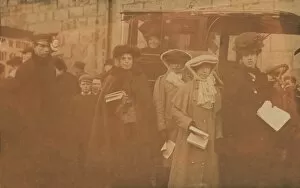 Kenney Collection: Suffragettes Annie Kenney & Helen Fraser 1907