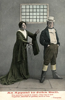 Appealing Gallery: A Suffragettes Appeal to John Bull