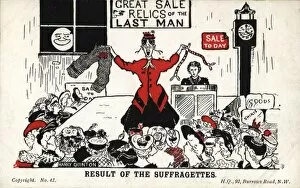 Suffragettes, the Last Man, Auction Relics
