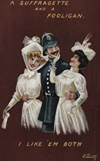 Appealing Gallery: Suffragettes and a Policeman, I Like em Both