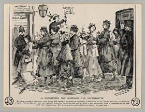 Suffragettes Subdued by Female Sandows Suffragettes Subdued by Female Sandows