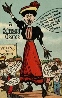 Orator Gallery: A Suffragist Orator