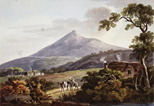 Watercolour Gallery: Sugar Loaf Mountain, Co. Wicklow