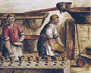 Economic Prints: Sugar Refinery. Illustration by Jan van Grevenbroeck