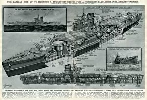 Suggested design for warship by G. H. Davis