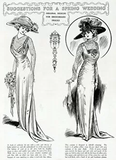 Suggestions for a spring wedding 1909